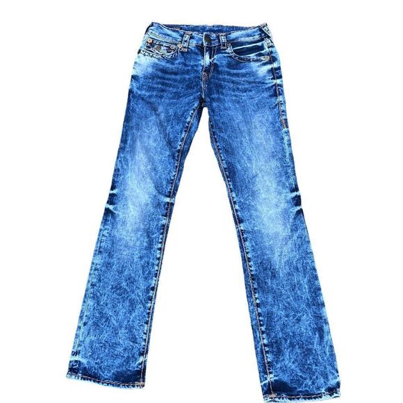 True Religion Jeans Size 29 RICKY SUPER T Blue - Picture 5 of 13